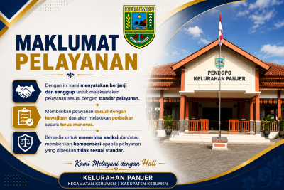 Maklumat Pelayanan Kelurahan Panjer